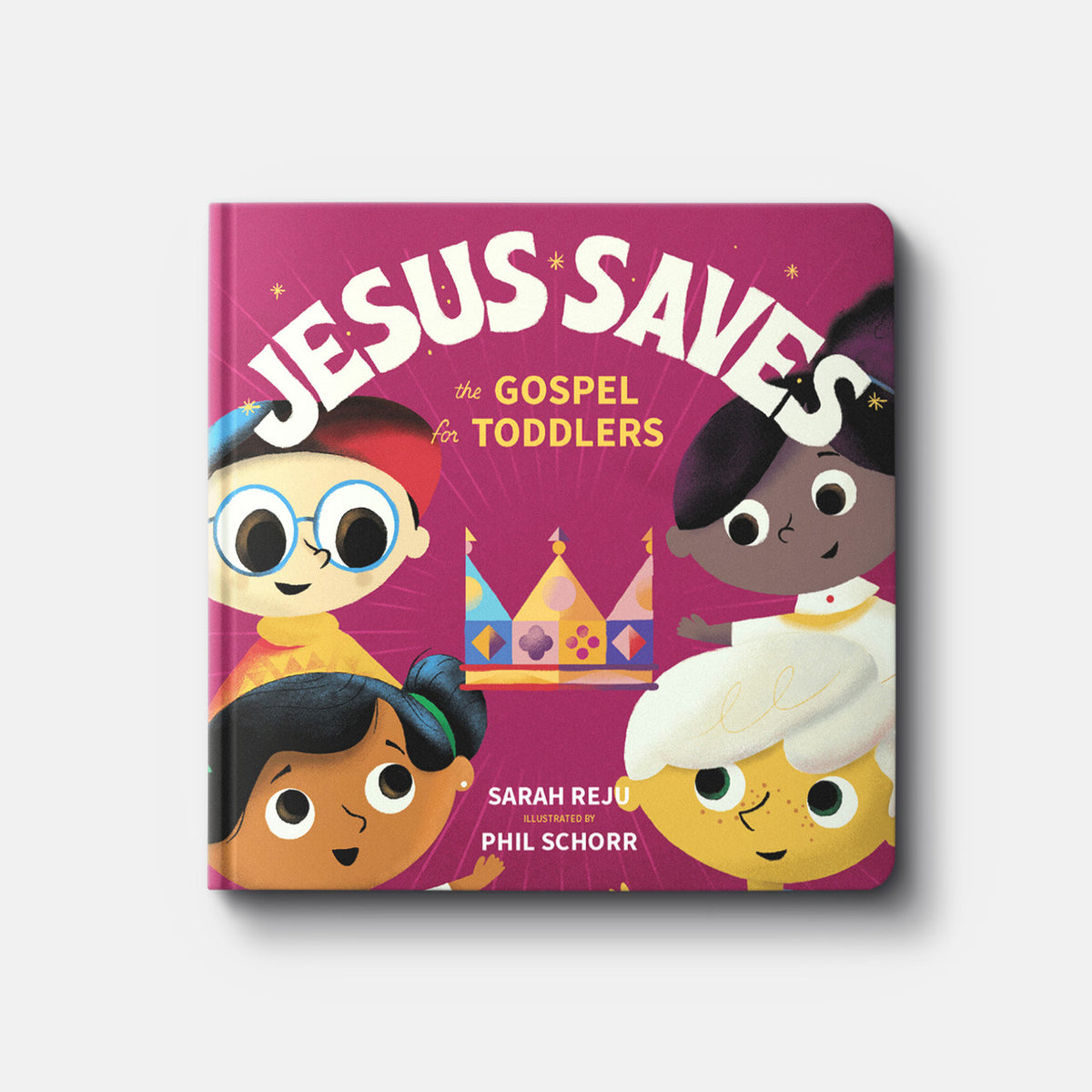 Jesus Saves: The Gospel for Toddlers | Board Book | By Sarah Reju