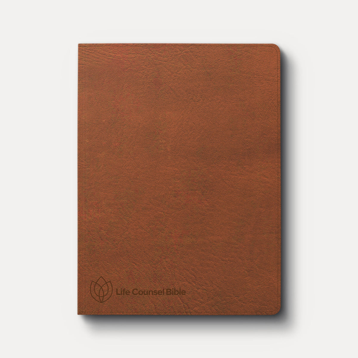 CSB Life Counsel Bible: Practical Wisdom for All of Life | Burnt Sienna Leather Touch | By Holman