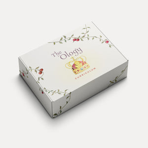 Box containing The Ology Curriculum
