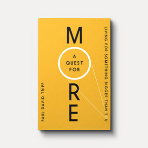 A Quest for More: Living for Something Bigger than You | Paperback | By Paul David Tripp